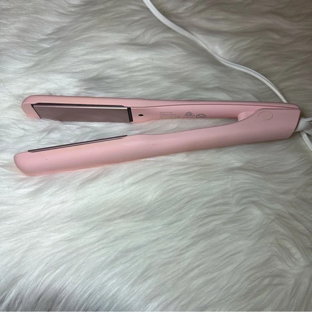 FoxyBae Baby Blush Pink Flat Iron 1” Inch - Picture 10 of 11
